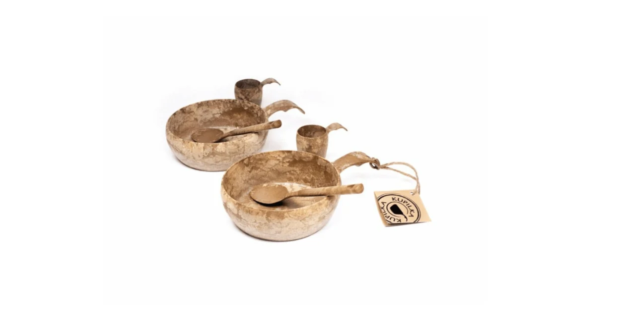 Kupilka START THE DAY, Geschirrset, braun