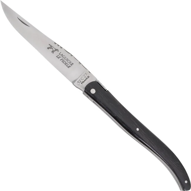 Laguiole le Fidele Taschenmesser Laguiole Ebenholzgriff