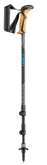 Leki Khumbu Lite Antishock - black-petrol-dark anthracite