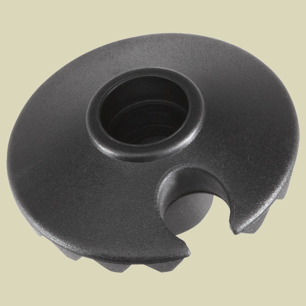 LekiTrekkingteller mit Gewindefür Flexspitze 50mm Farbe schwarz