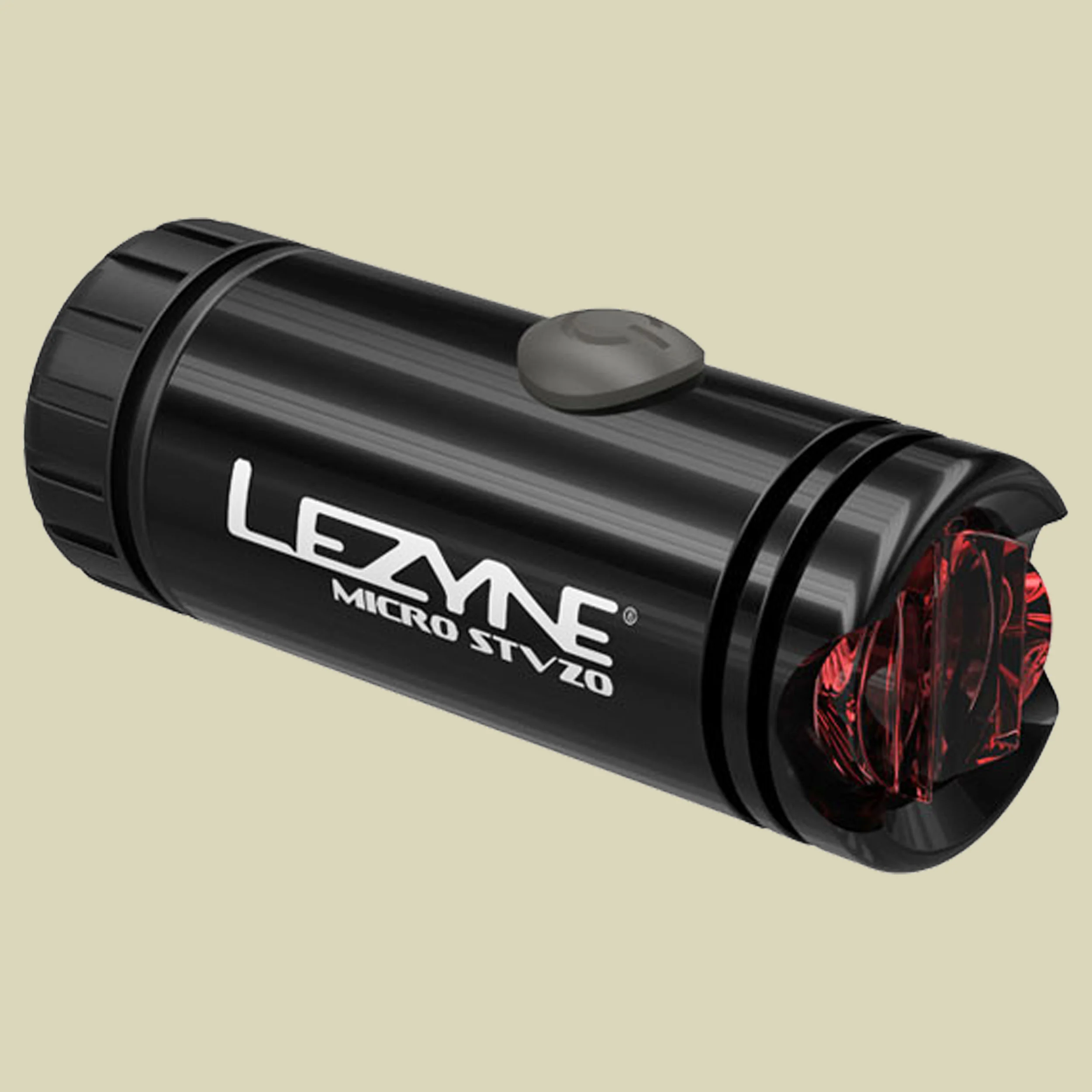 LezyneRücklicht Micro LED STVZO Farbe schwarz-glänzend