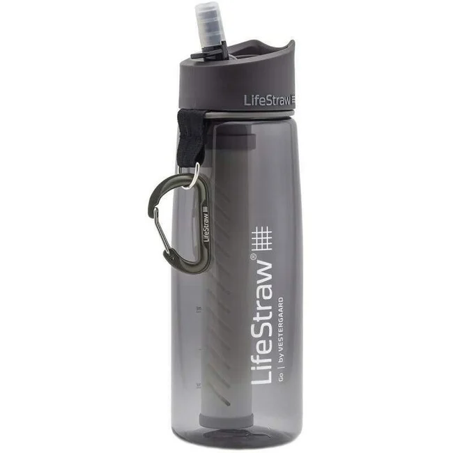LifeStraw Go Filterflasche 650ml grau