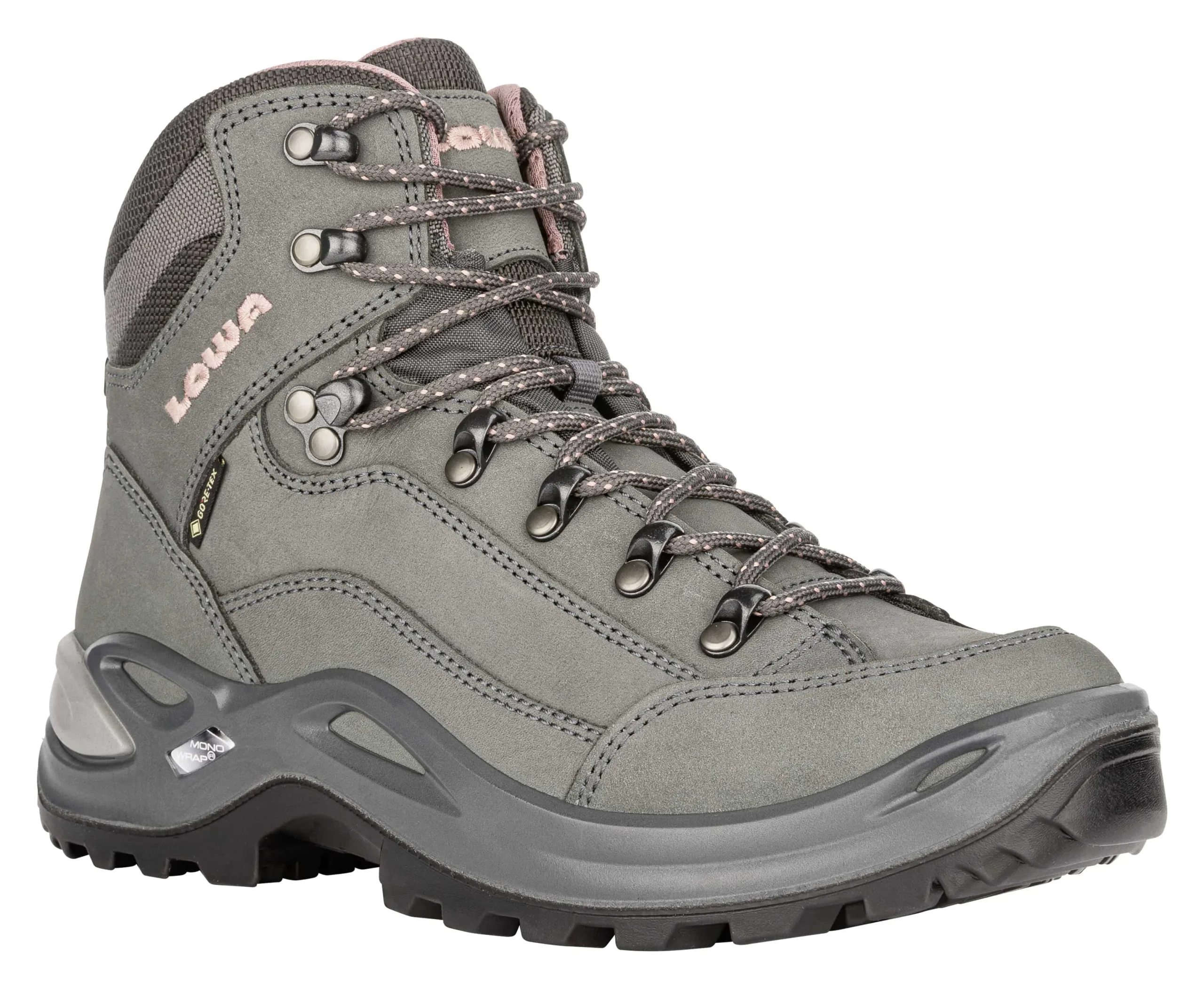 Lowa Renegade GTX Mid-W-Graphit-Rose