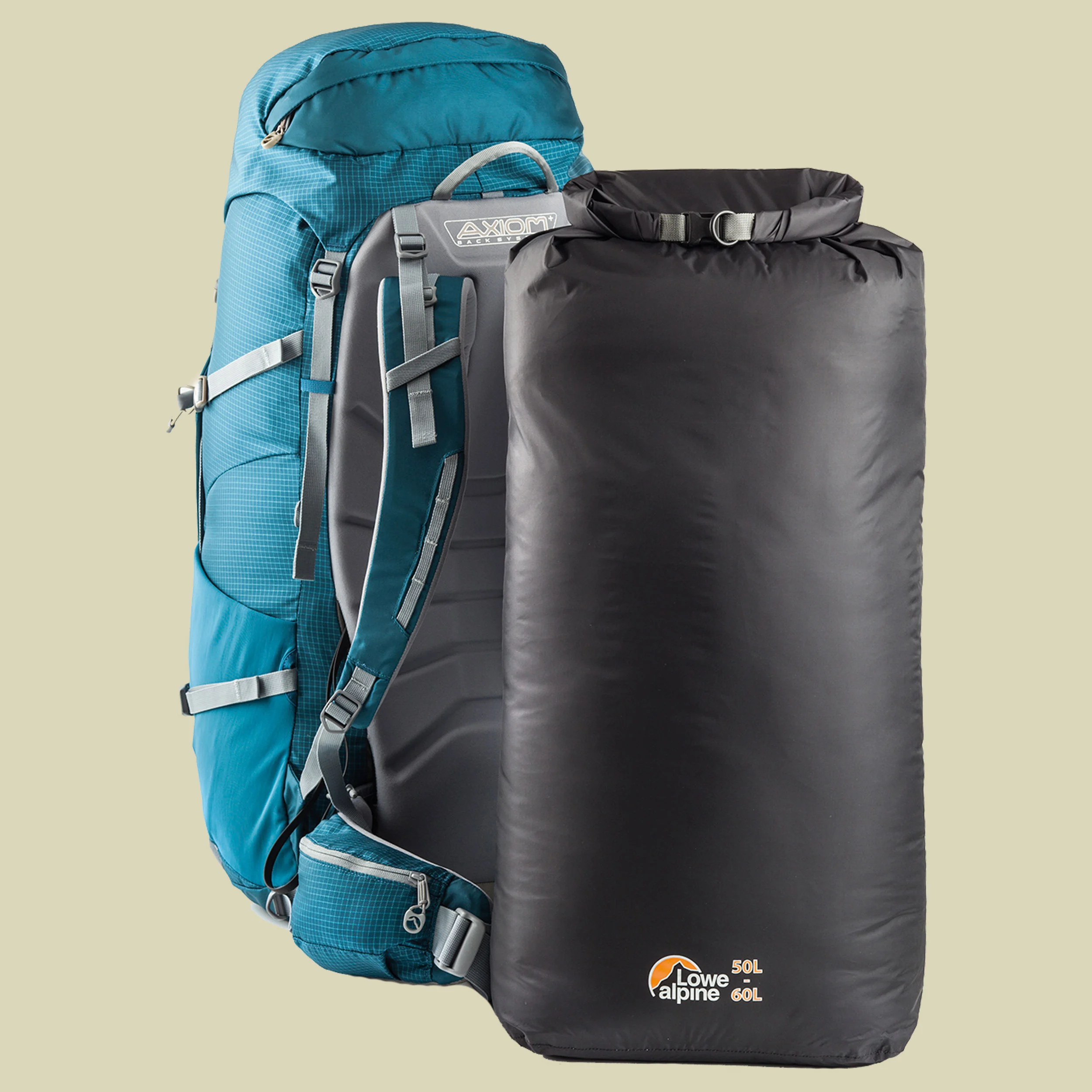 Lowe AlpineRucksac Liner S Volumen bis 50 L Farbe black