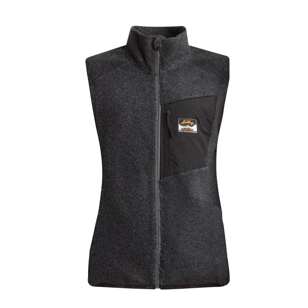 Lundhags Flok Wool Pile Vest W Seaweed