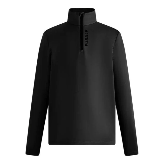 Maglia a maniche lunghe FUSALP Timothy II - Nero