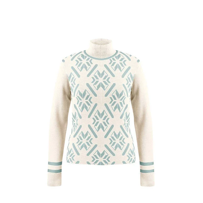 Maglione lavorato a maglia da donna Poivre Blanc Alba - Bianco