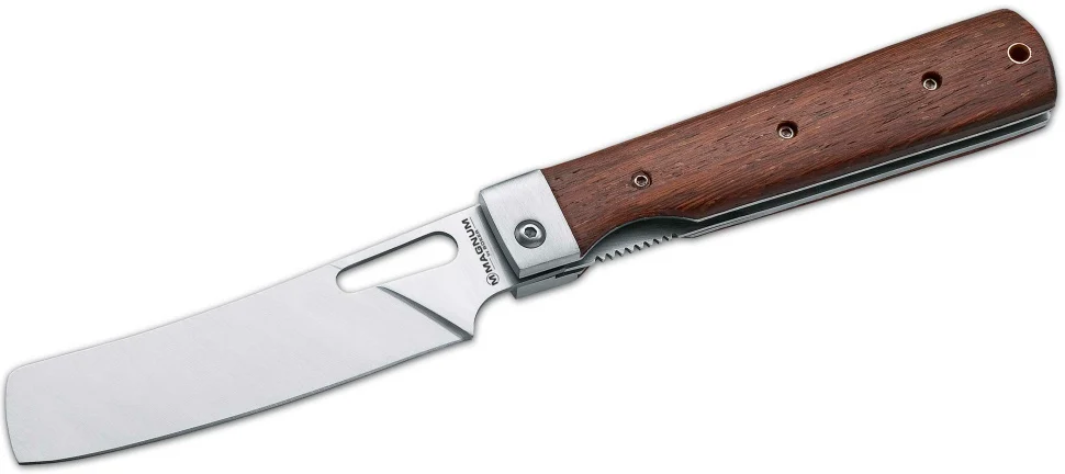 Magnum Outdoor Cuisine III Outdoor-Taschenmesser 12 cm, Holz