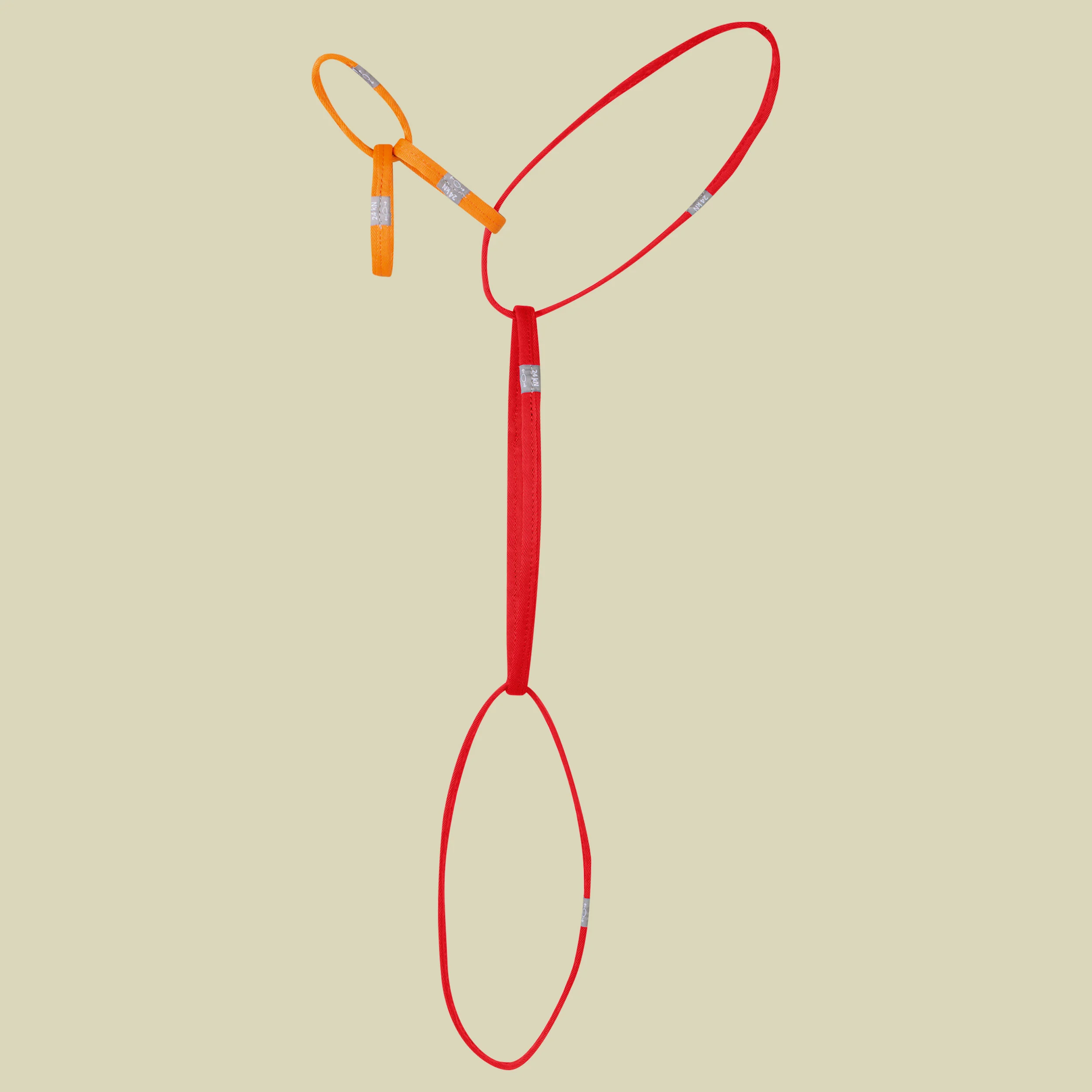 MammutBelay Chain 12.0 Farbe red-orange