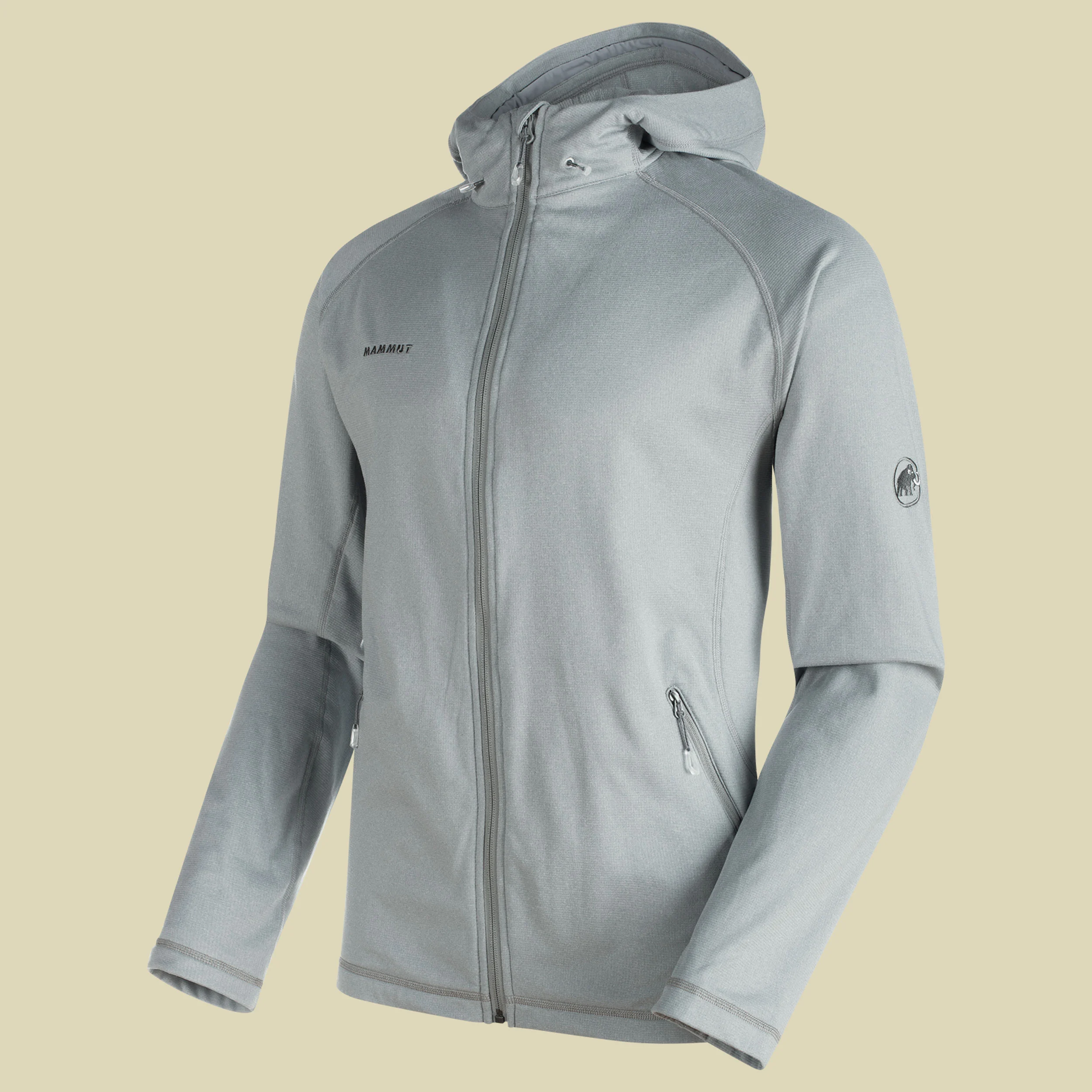 MammutRunbold ML Hooded Jacket Men Größe S Farbe granit melange
