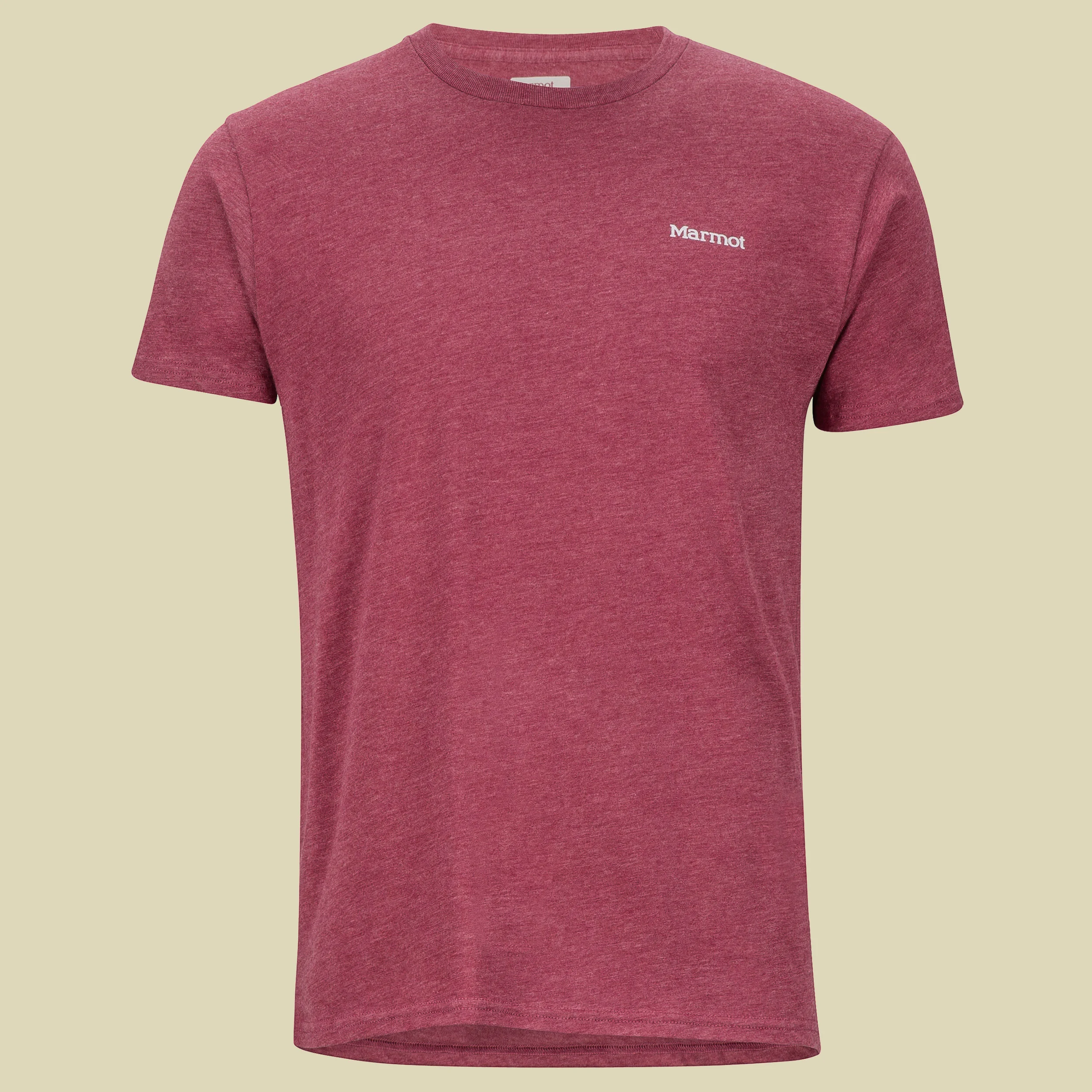 MarmotFrame Tee SS Men Größe S Farbe burgundy heather