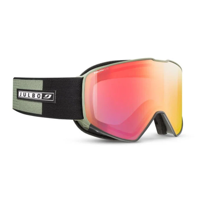Maschera da sci Julbo Cyrius-X Reactiv - Verde/Nero - REACTIV 1-3 High Contrast