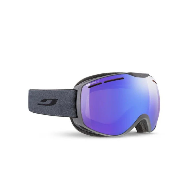Maschera da sci Julbo Fusion Reactiv - Grigio scuro -REACTIV 1-3 High Contrast