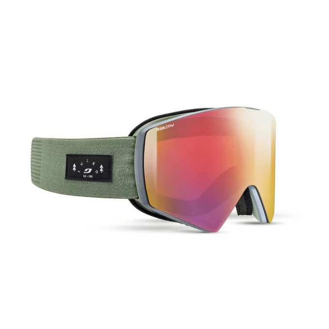 Masque de ski Julbo RAZOR EDGE REACTIV Gris / Vert