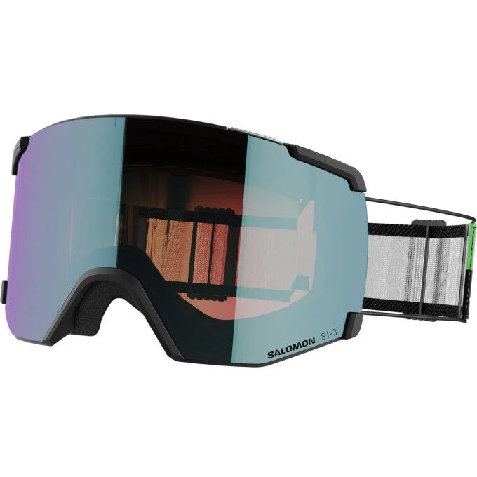 Masque de ski SALOMON S/View Photo MTN/AW Blue