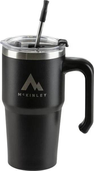 MCKINLEY Becher Thermo 600ml mit Strohhalm