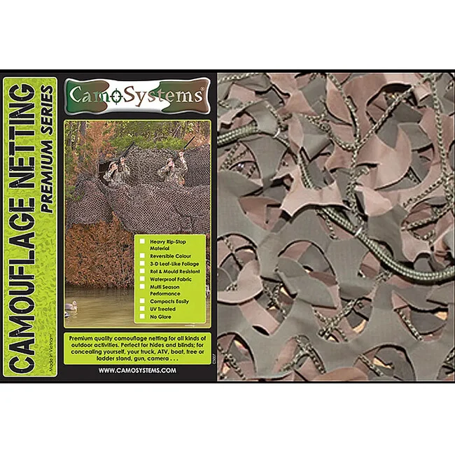 Mil-Tec Tarnnetz 3x6m, BASIC MILITARY NET, WOODLAND