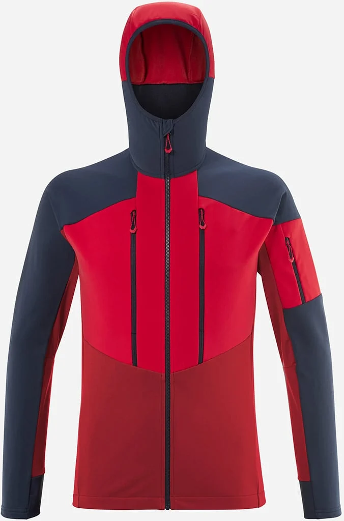 Millet Pierra Ment Hoodie M - rot