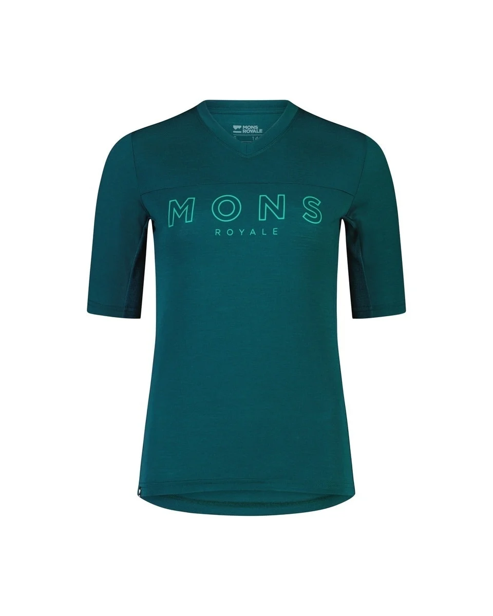 Mons Royale Redwood Merino Air Con VT W Evergreen