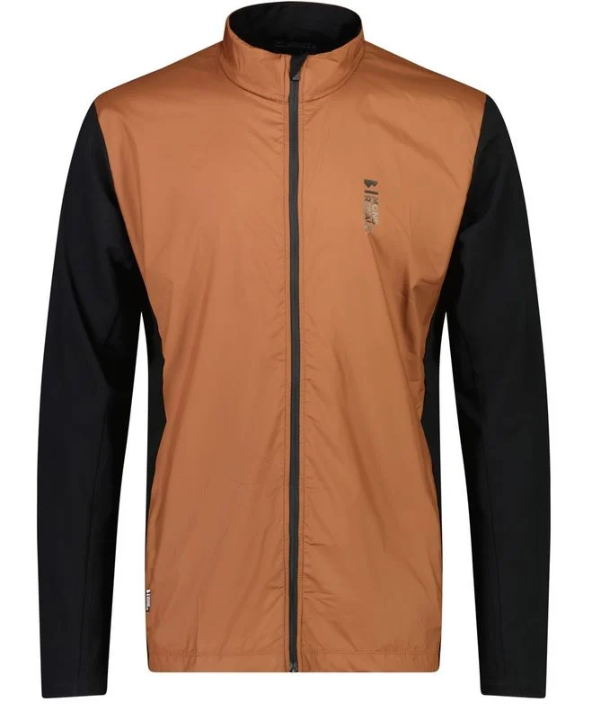 Mons Royale Redwood Wind Jersey Dark Copper/Black