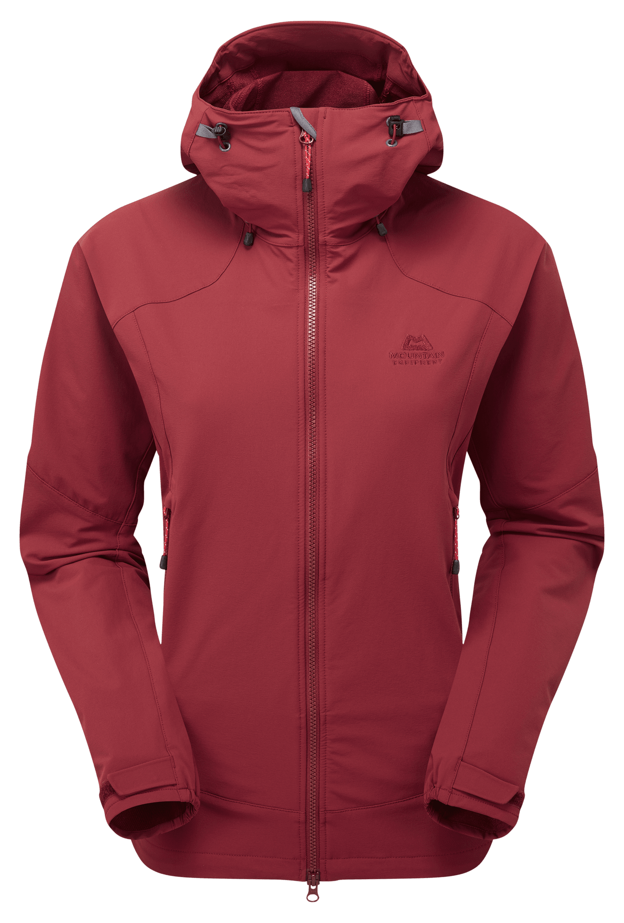 Mountain Equipment Frontier Hooded WMN Jacket Tibetan Red