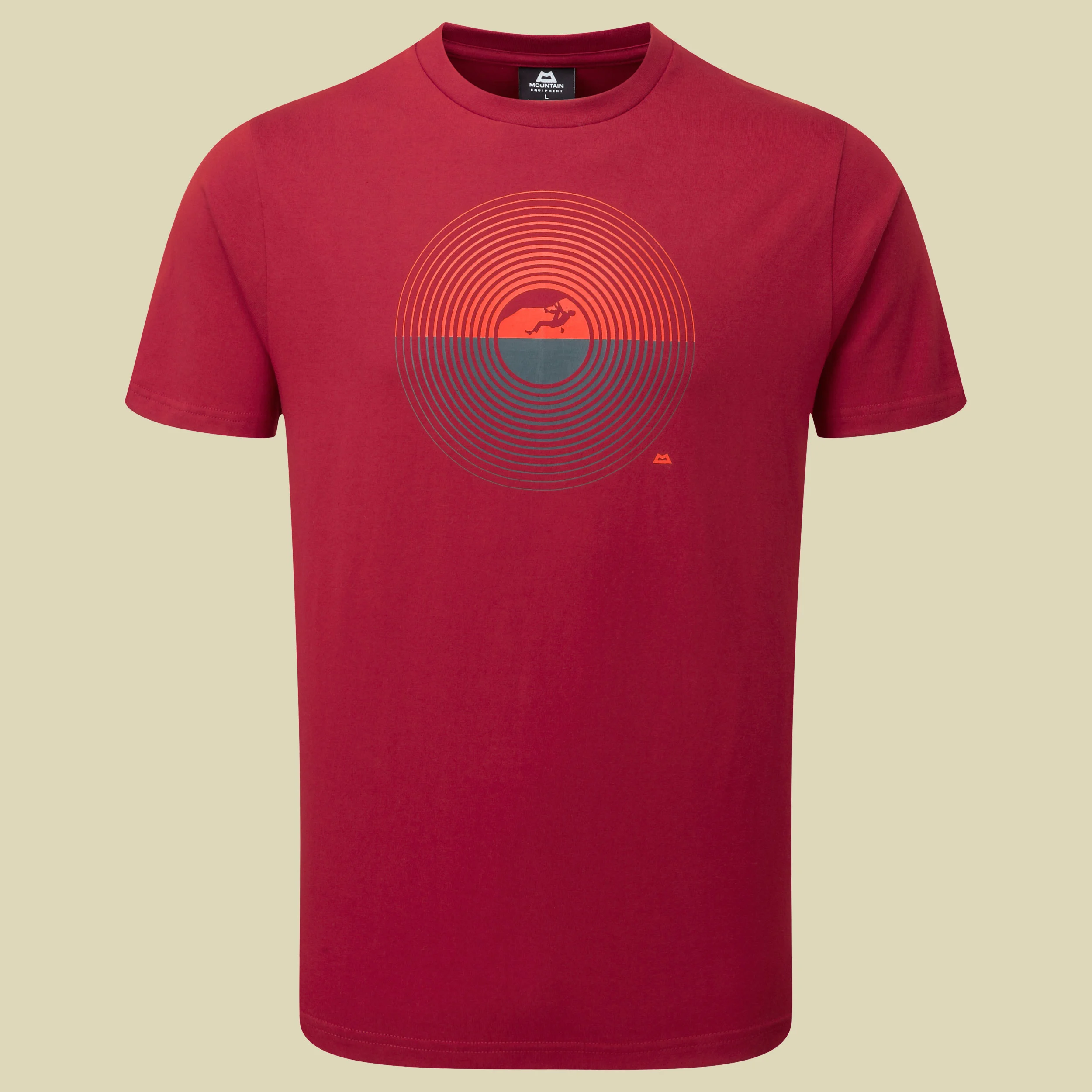 Mountain EquipmentPrism Tee Men Größe S Farbe henna Me-01259