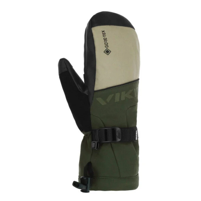 Muffole VIKING Hudson GTX Mitten Freeride - OLIVA/BEIGE