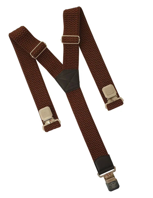 Natur Hosenclips, braun