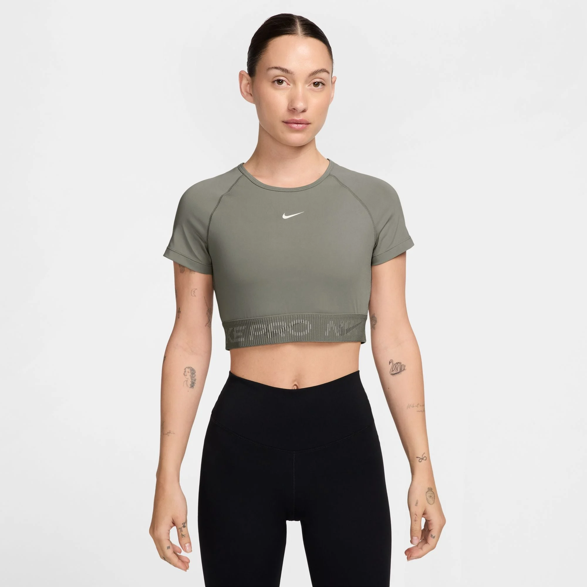 NIKE Pro Dri-FIT Crop Top mit Grafik für Damen