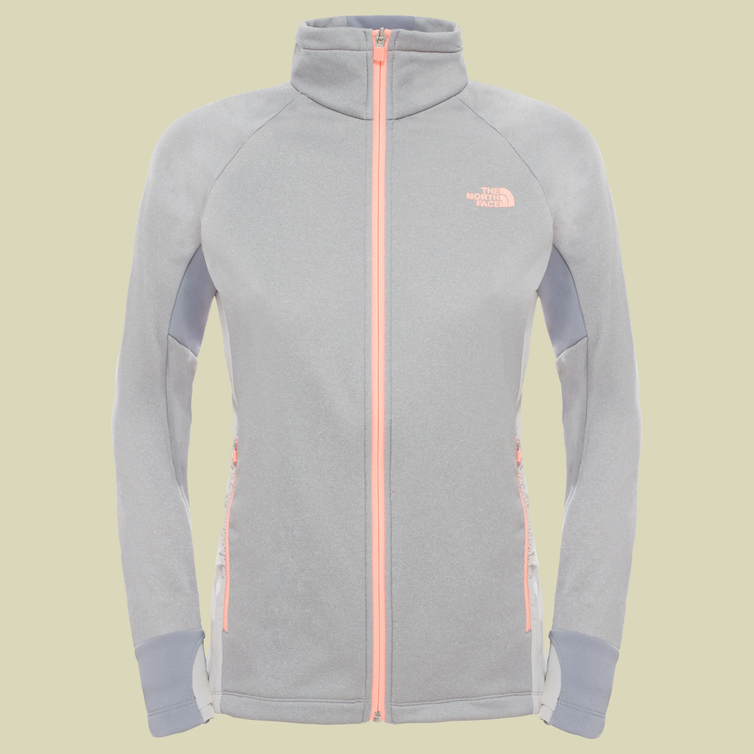 The North FaceAttitude Full Zip Jacket Women Größe S Farbe TNF light grey heather