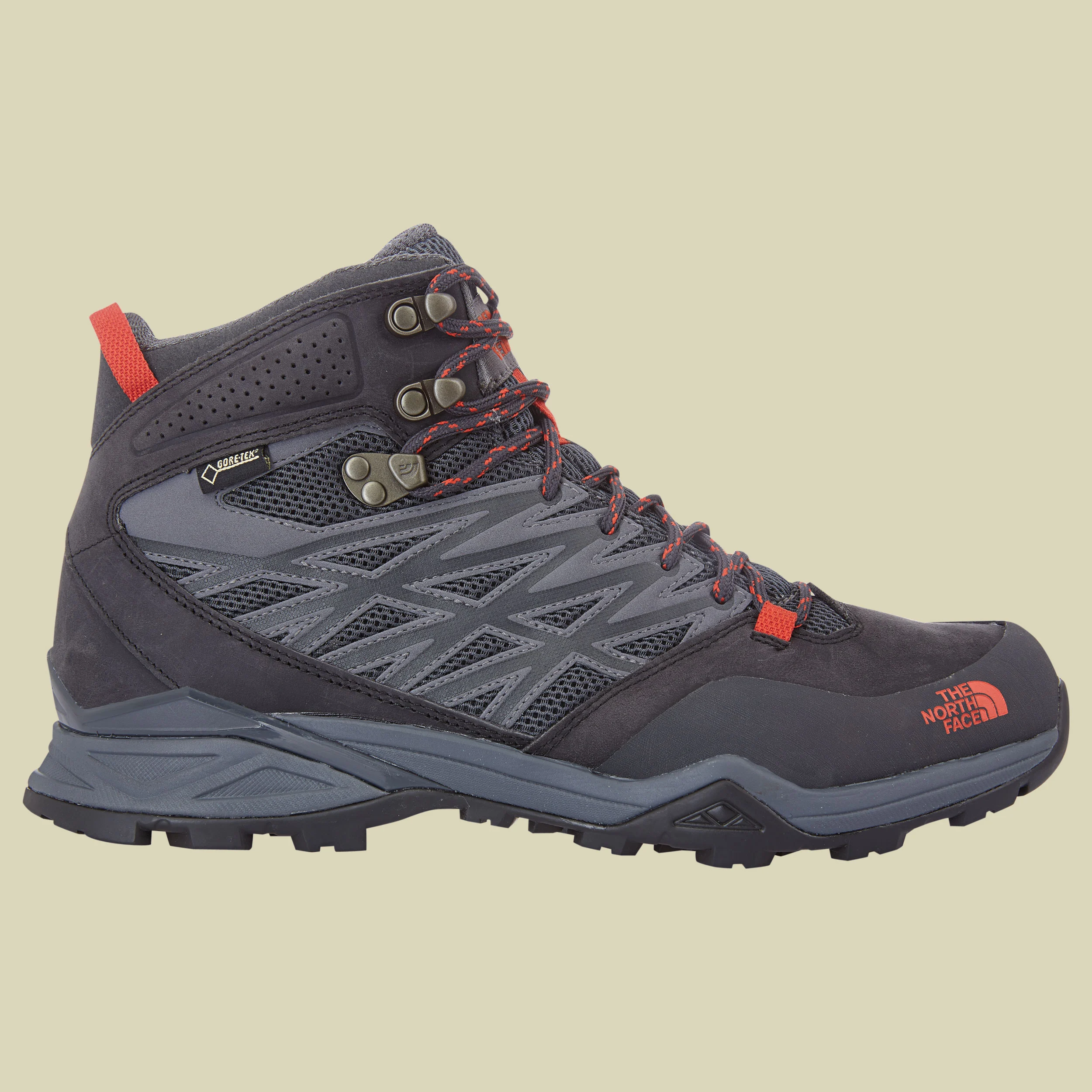 The North FaceHedgehog Hike Mid GTX Men Größe UK 7,5 Farbe dark shadow grey/zion orange