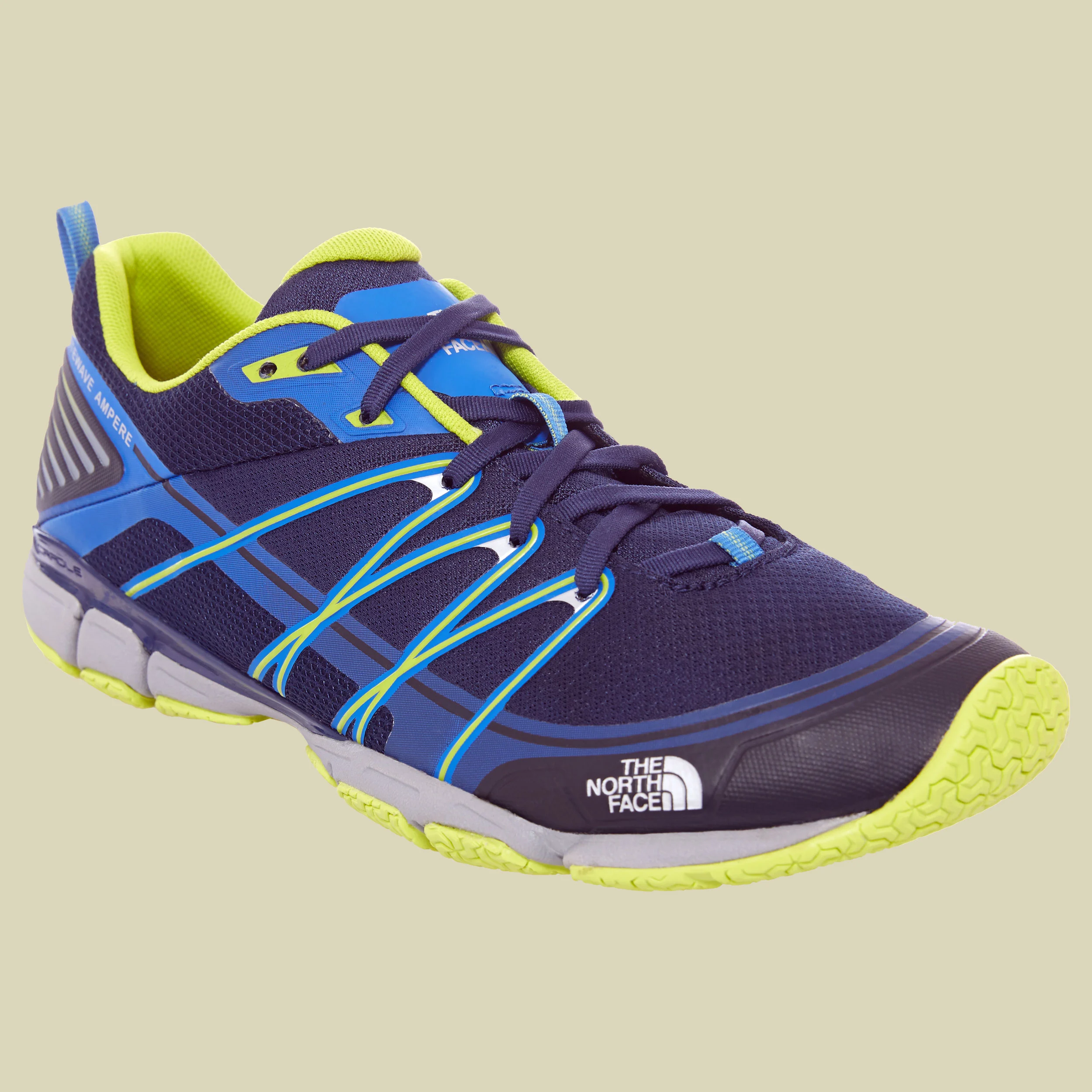 The North FaceLitewave Ampere Men Größe UK 7,5 Farbe cosmic blue/lantern green