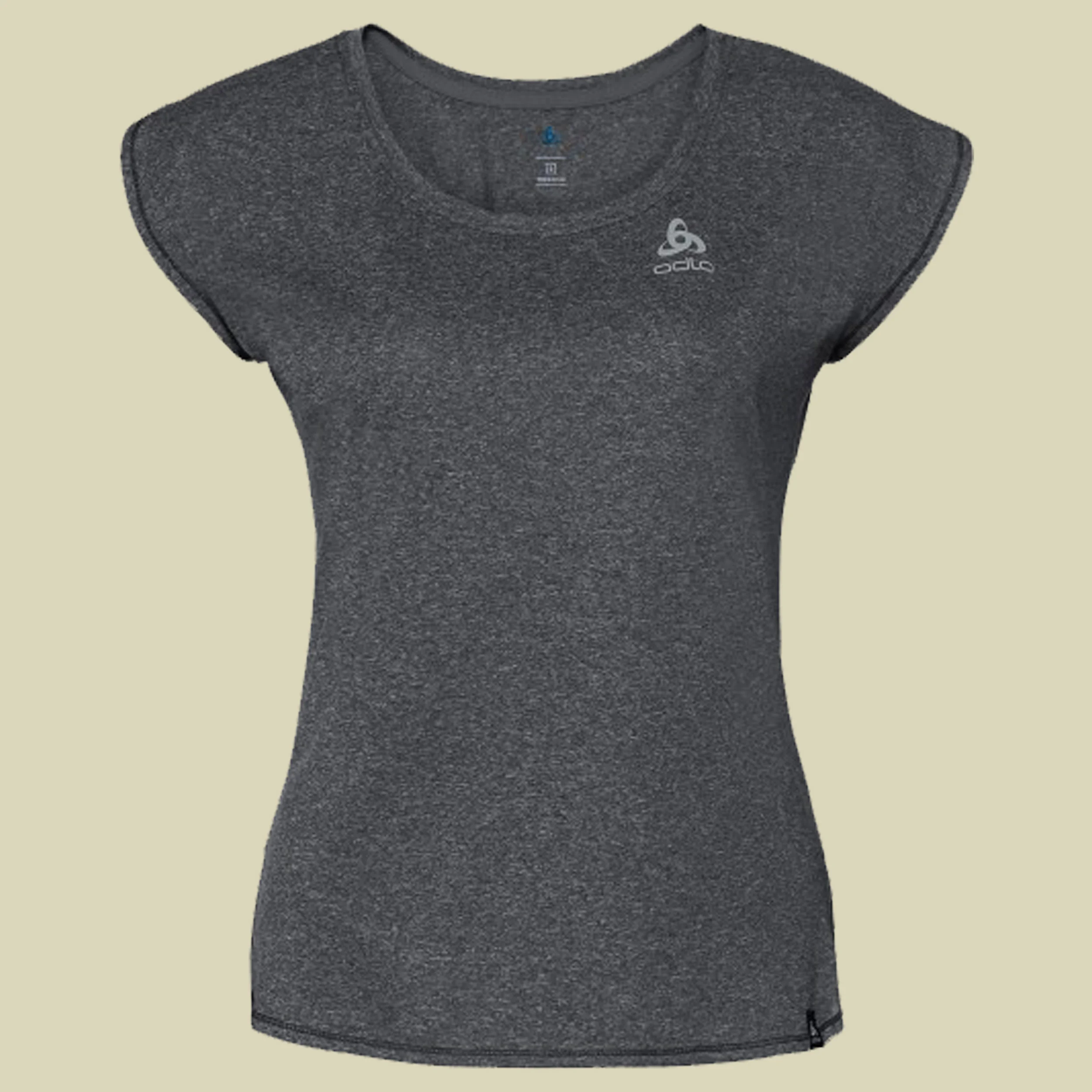 ODLOBL TOP Crew neck s/s HELLE women Größe S Farbe black melange