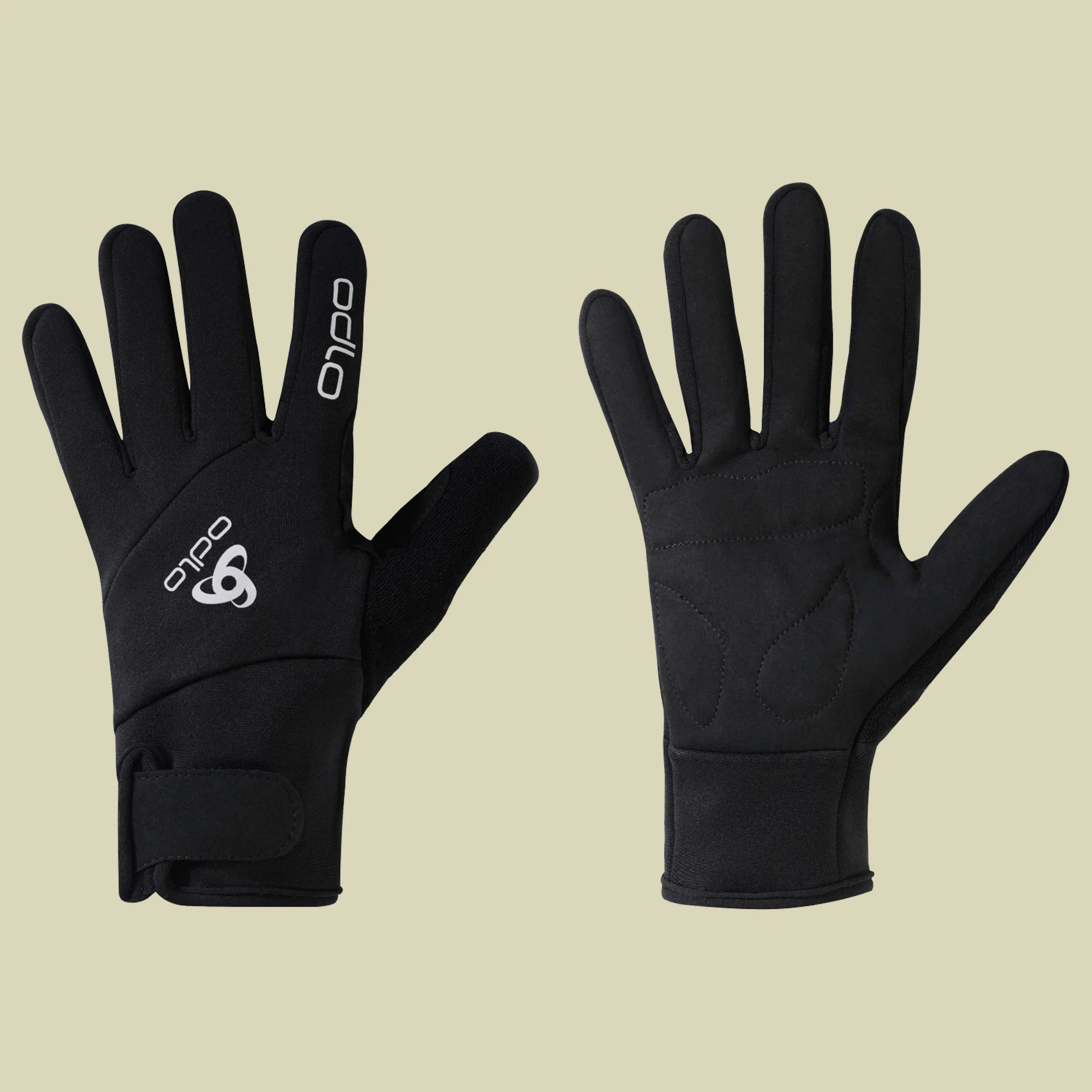 ODLONordic Active Gloves Größe S Farbe black