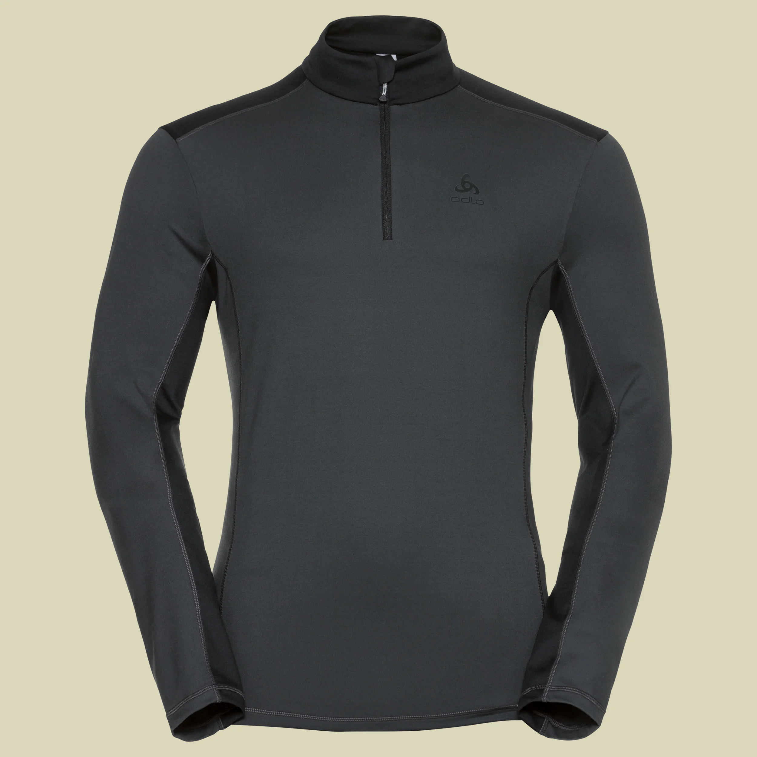 ODLOSteeze Midlayer 1/2 Zip Men Größe M Farbe black-odlo graphite grey