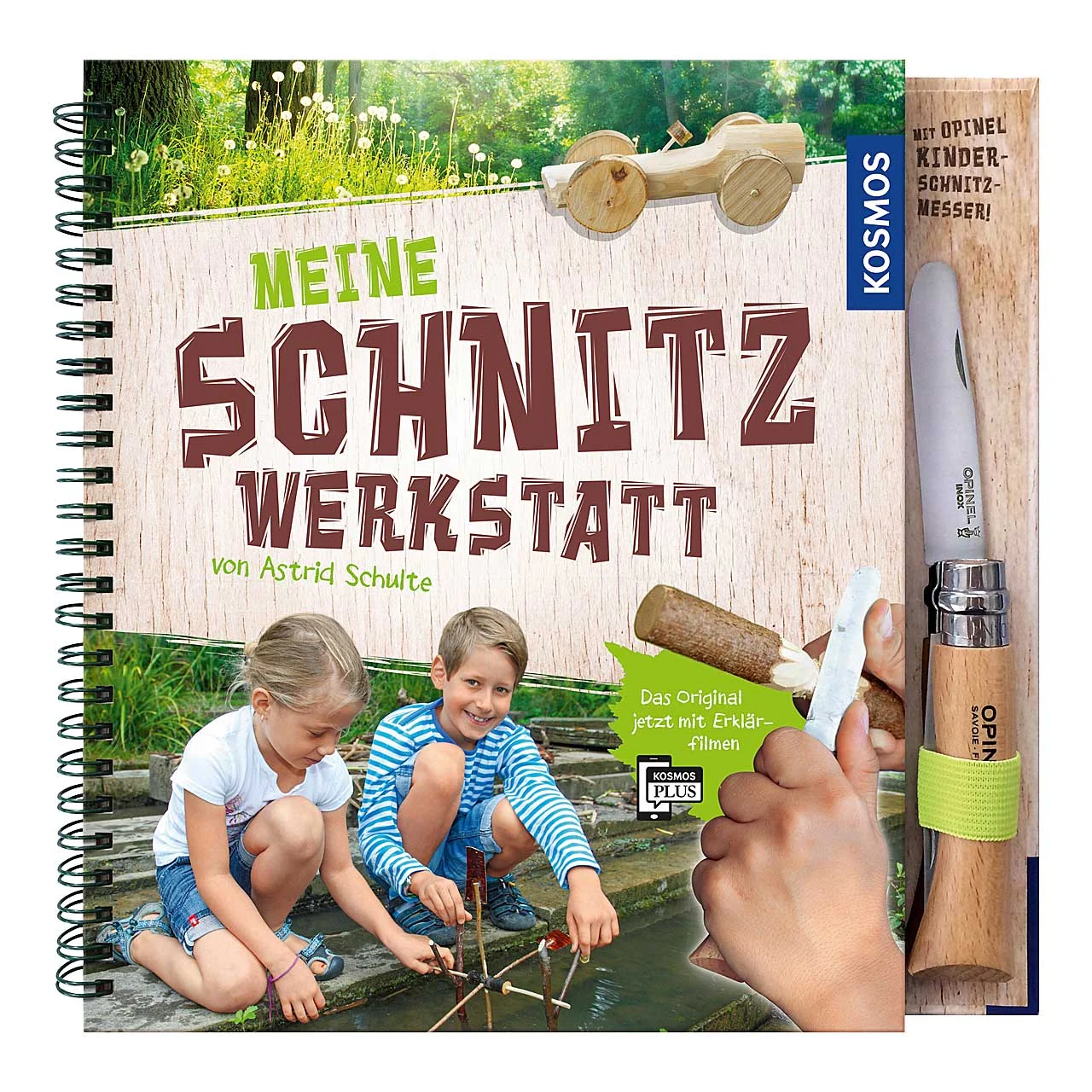 Opinel Meine Schnitzwerkstatt Mit Kindermesser