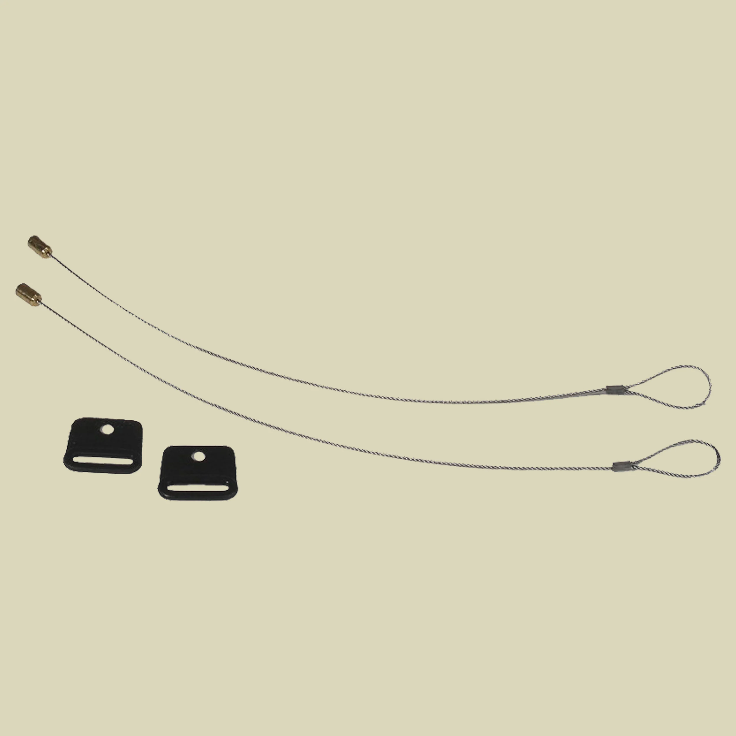 ORTLIEBDiebstahlsicherung lang Farbe silber