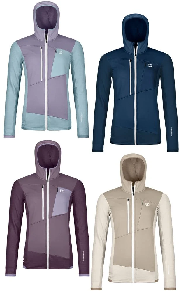 Ortovox Fleece Grid Hoody Women - Fleecejacke