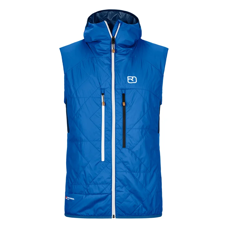 Ortovox Swisswool Piz Boe Vest Men Blue Note