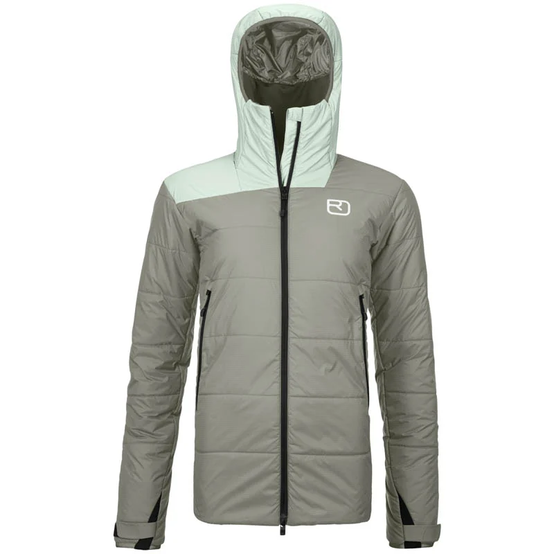 Ortovox Swisswool Zinal Jacket Women Green Sage