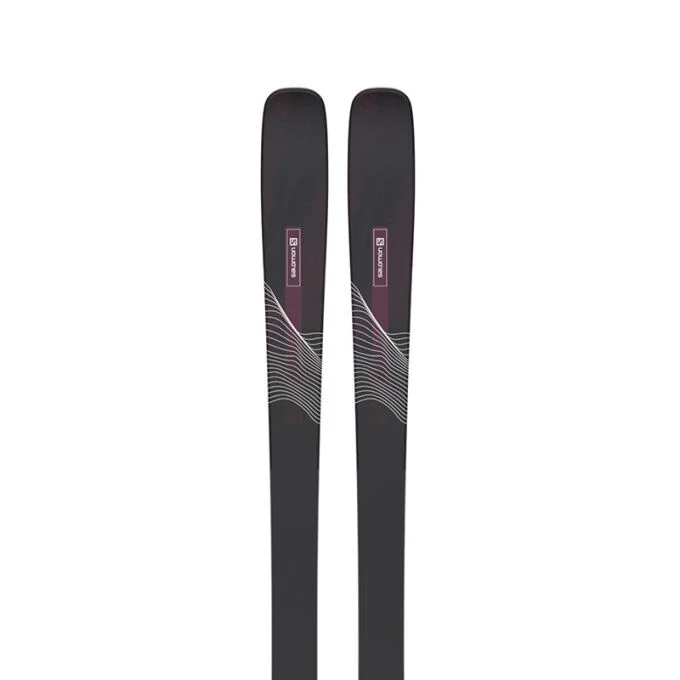 Pack de skis Salomon N STANCE W 84 Black/Bordeau + fix