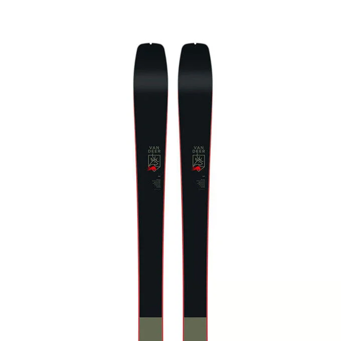 Pack de skis Van Deer FREE TOUR 88 Black/Khaki + fix
