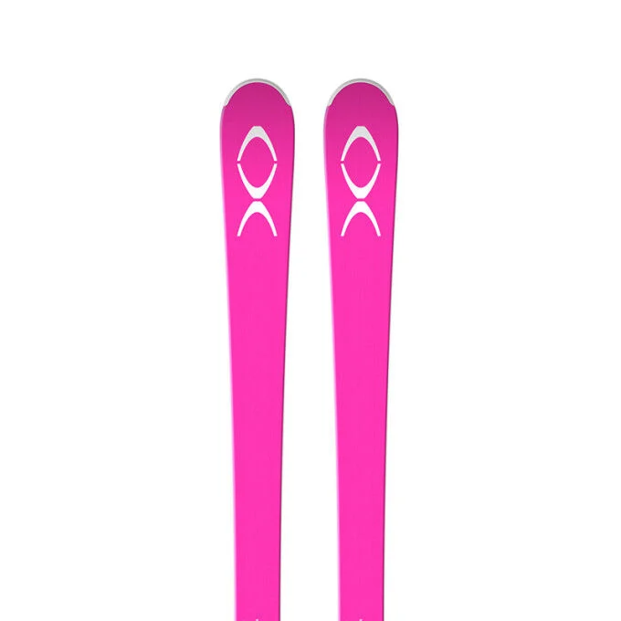 Pack de skis XO V7 pink white + fix
