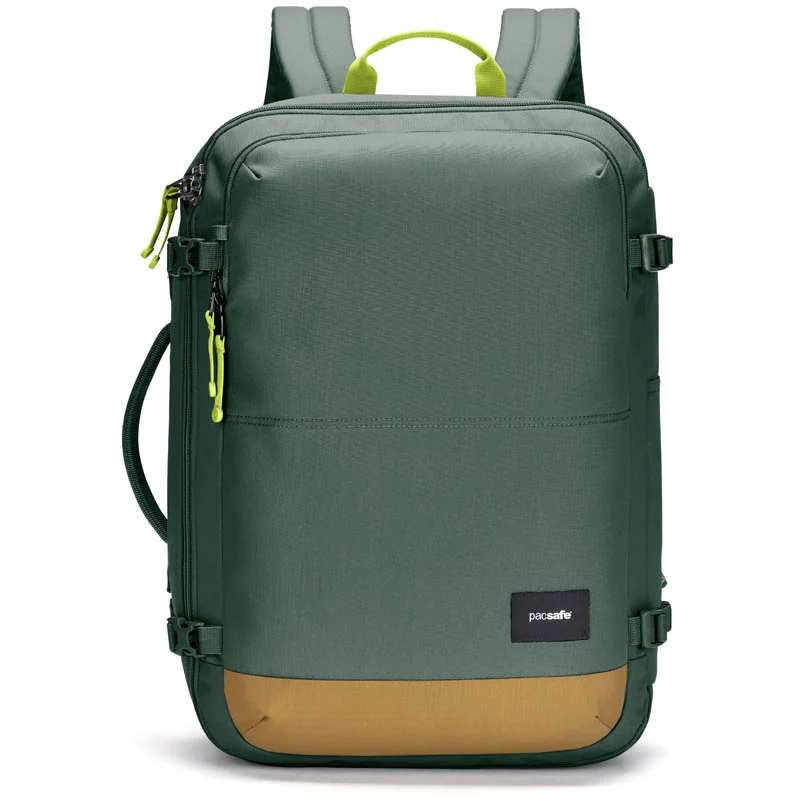 Pacsafe GO 34L Carry-On Backpack Spruce Green