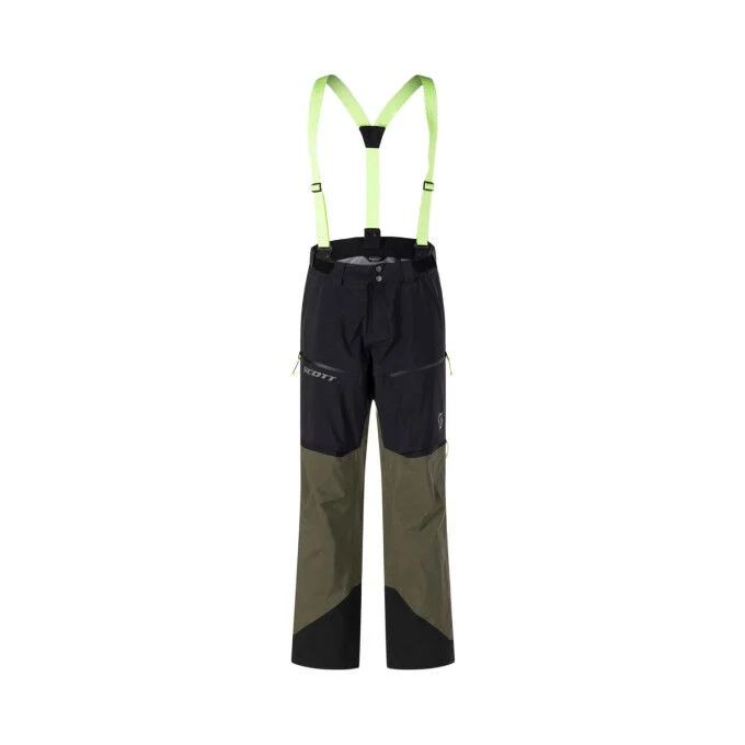 Pantaloni da sci da uomo Scott Explorair GTX 3L - Douglas Green/Black