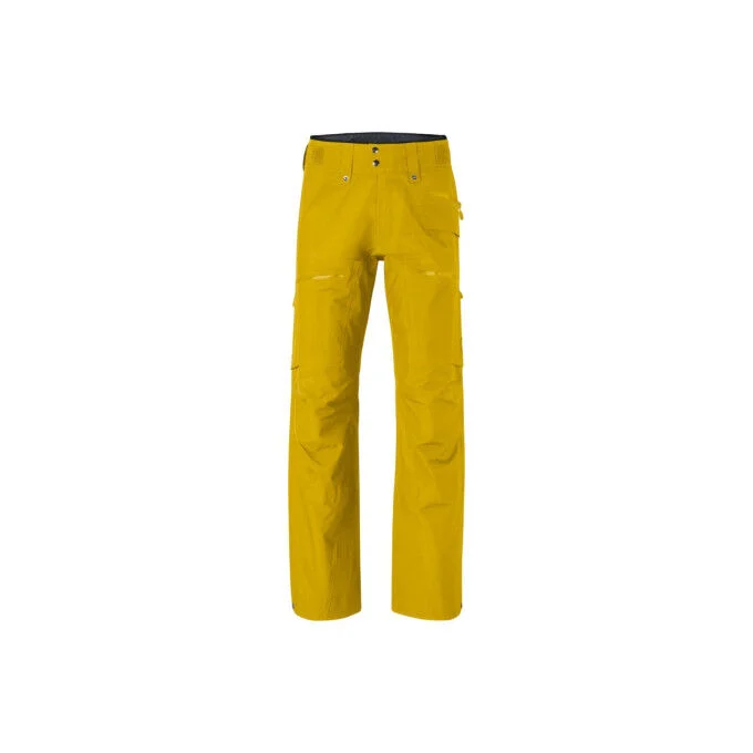 Pantaloni da sci/snowboard da uomo Norrona Lofoten Gore-Tex - Golden Palm