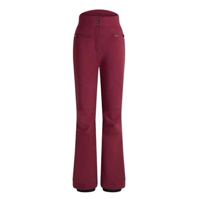 Pantaloni da sci a zampa d'elefante da donna FUSALP DIANA - Mogano