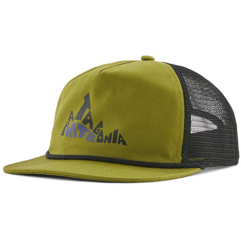 Patagonia Airfarer Cap Berm Logo: Graze Green (Auslaufware)