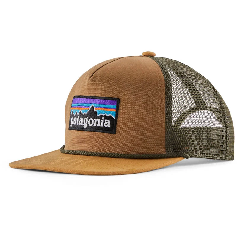Patagonia Airfarer Cap P-6 Logo: Deer Brown