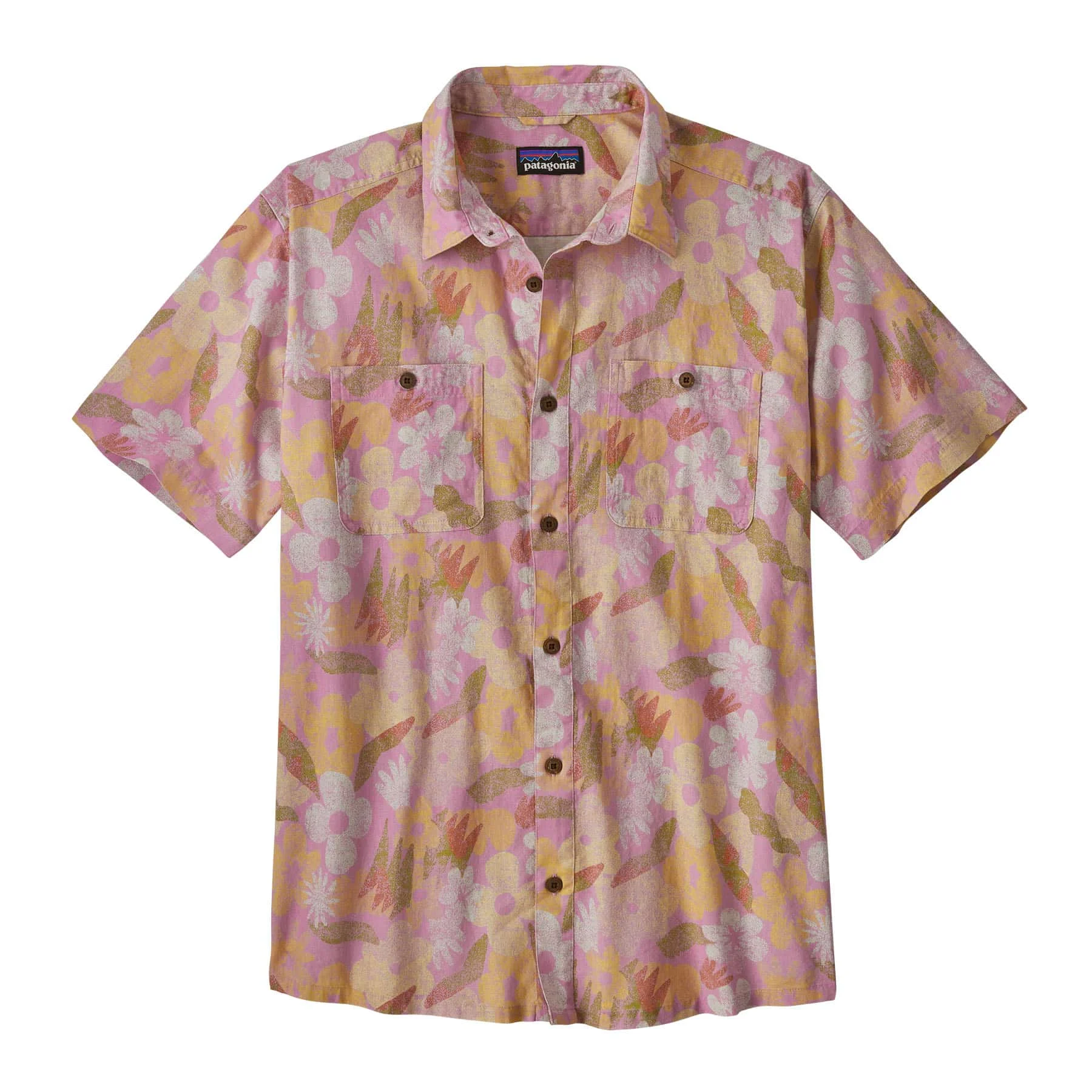 Patagonia Back Step Shirt Channel Spring/Mauve